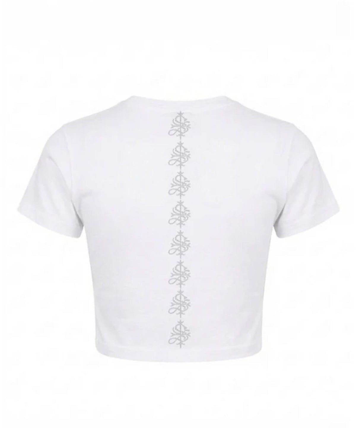 SupBaby by SUPPLIER/サプベビー バイ サプライヤー/Petit Cross Rhinestone Cropped Tee