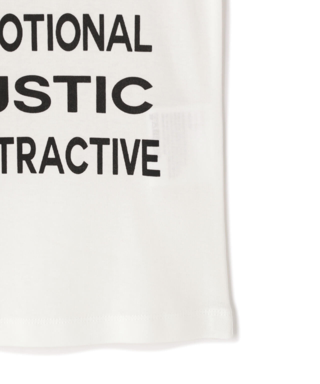 VAQUERA/ヴァケラ/WOMEN ANAGRAM TANK TOP