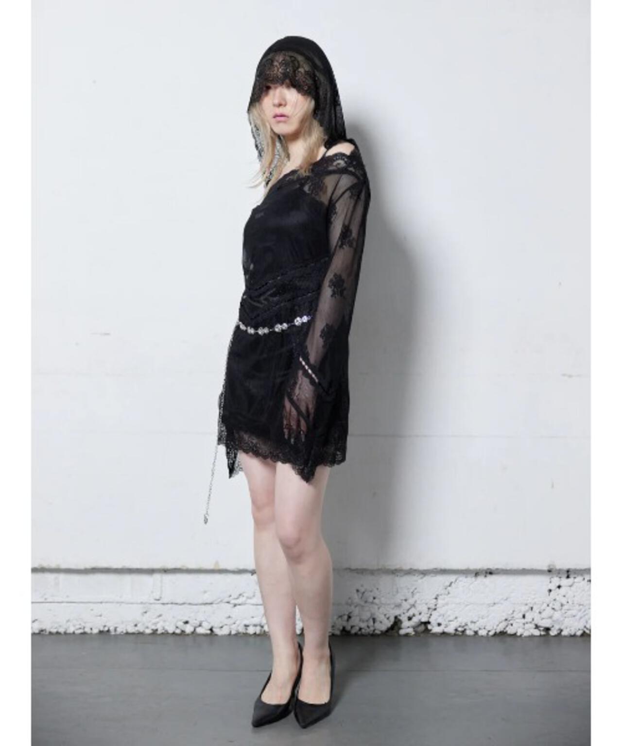 neith./ネイス/Veil-Offshoulder Dress