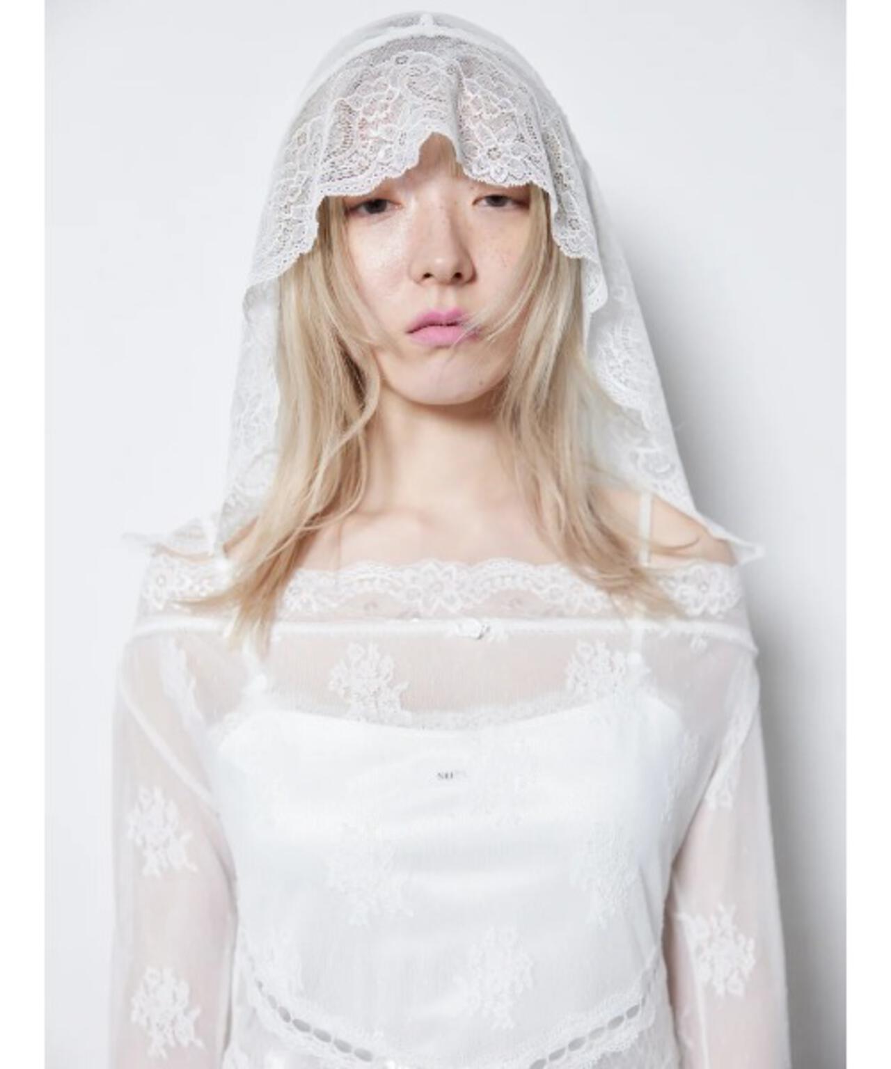 neith./ネイス/Veil-Offshoulder Dress