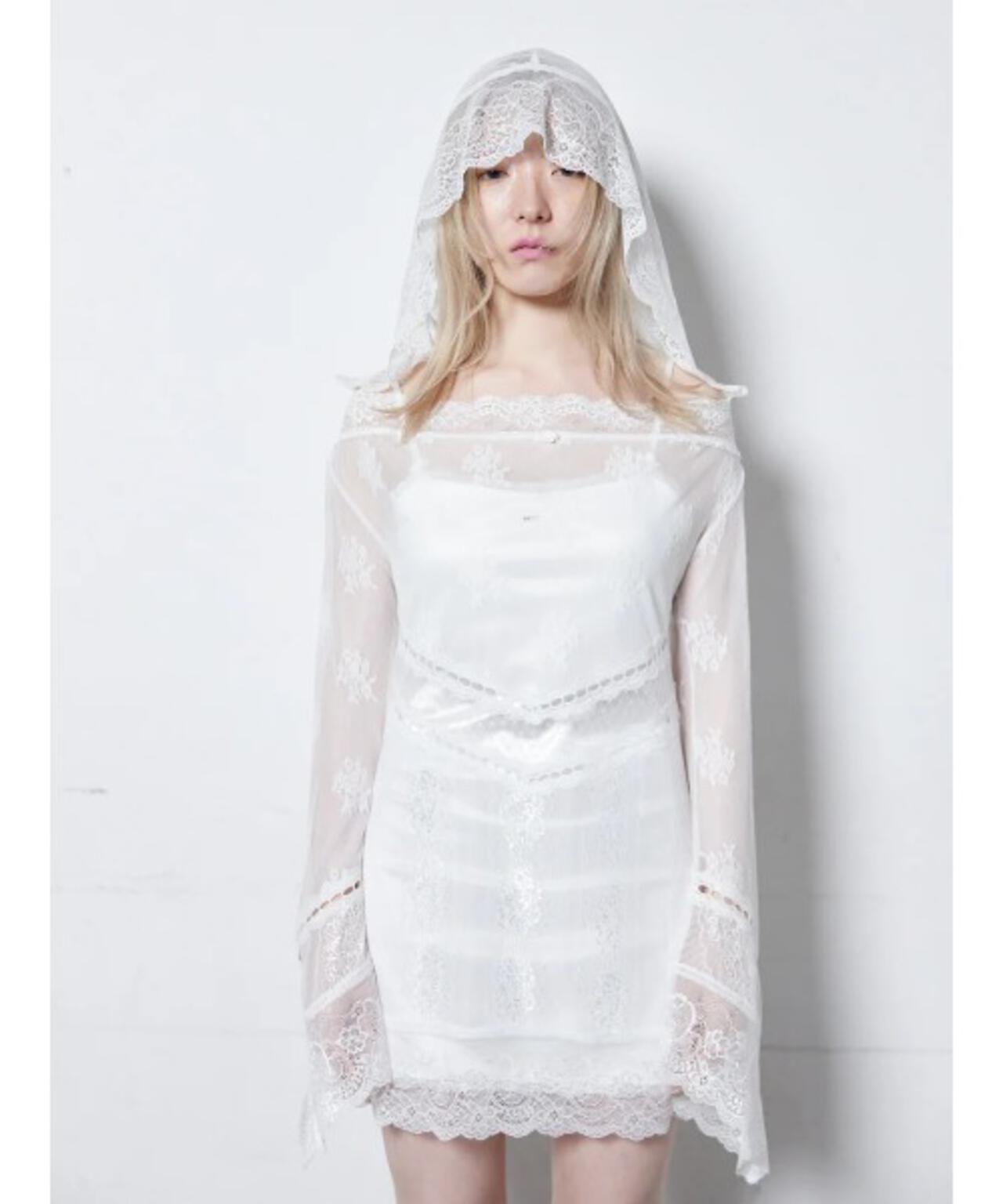 neith./ネイス/Veil-Offshoulder Dress