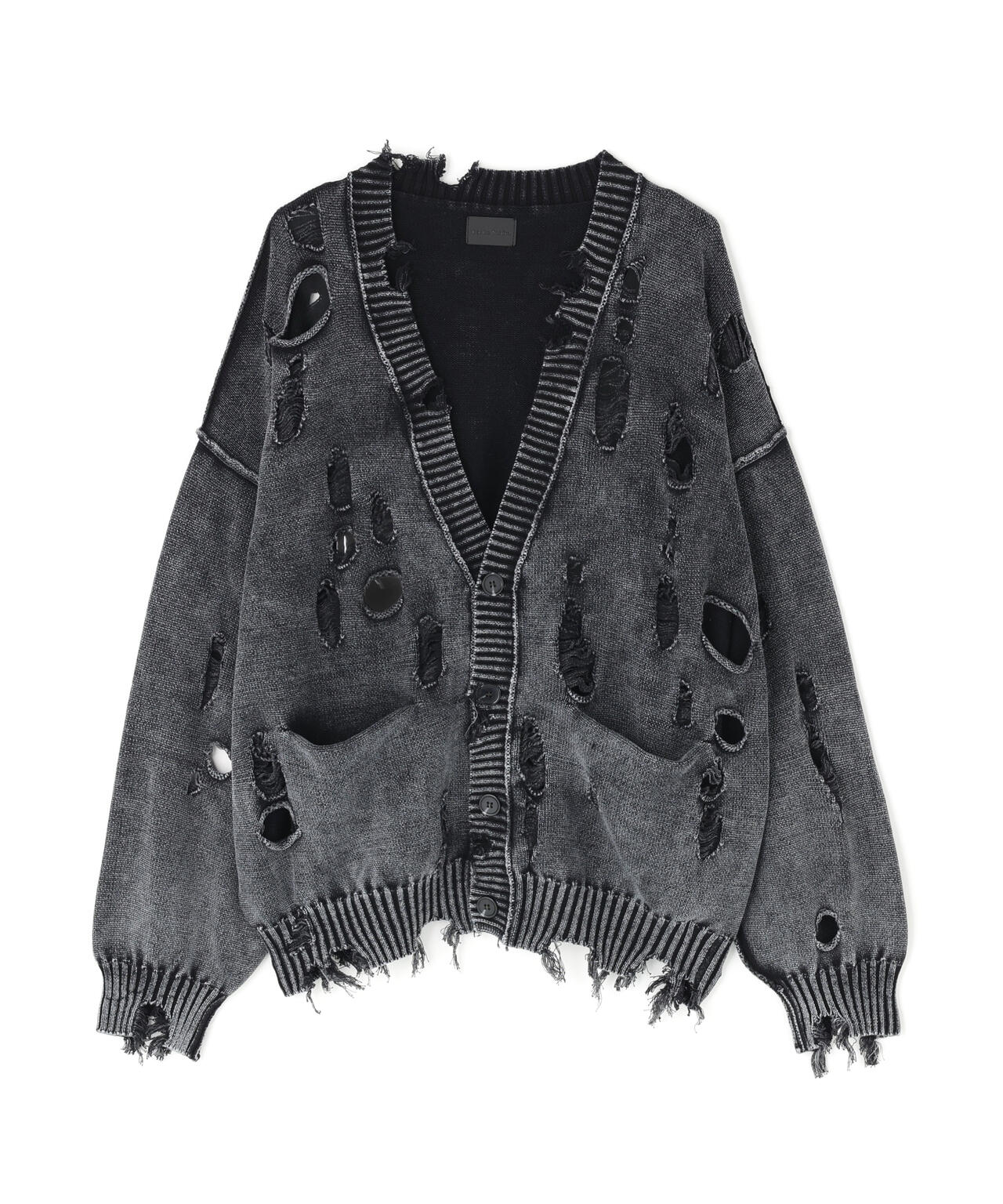 DankeSchon/ダンケシェーン/ACID WASH TENJIKU CARDIGAN