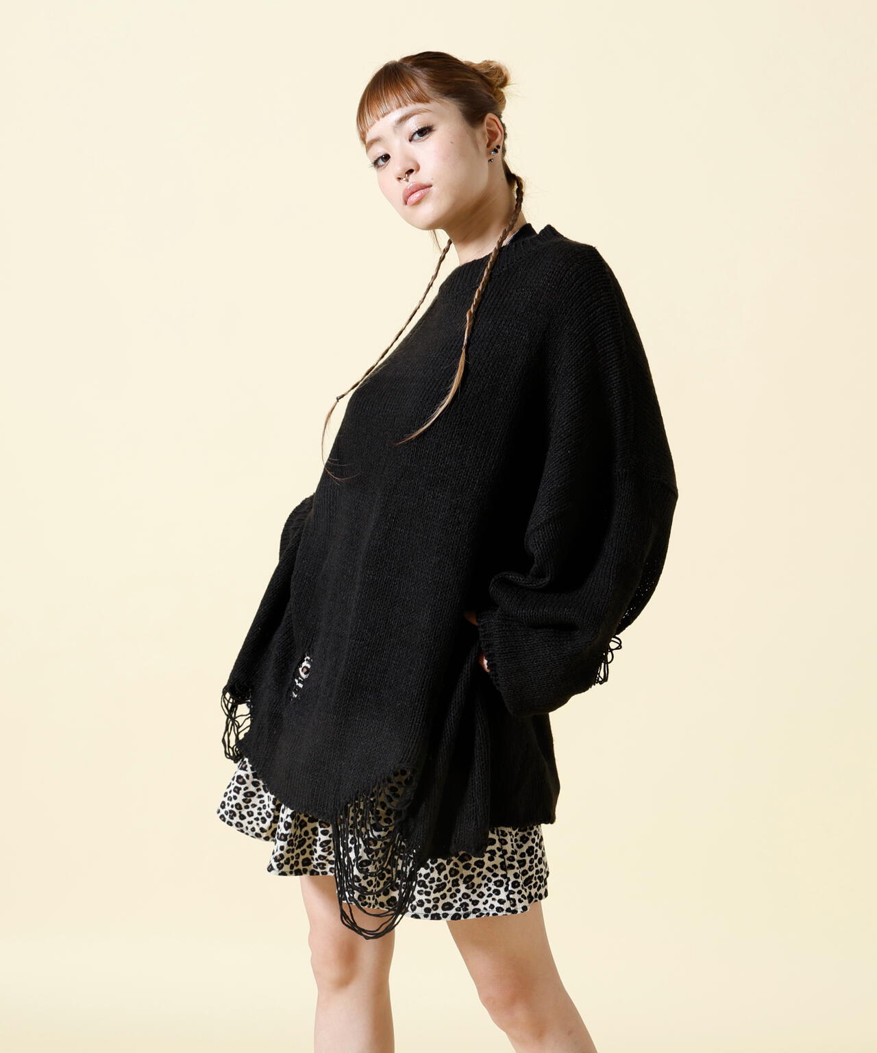 SIS/エスアイエス/Damage Knit