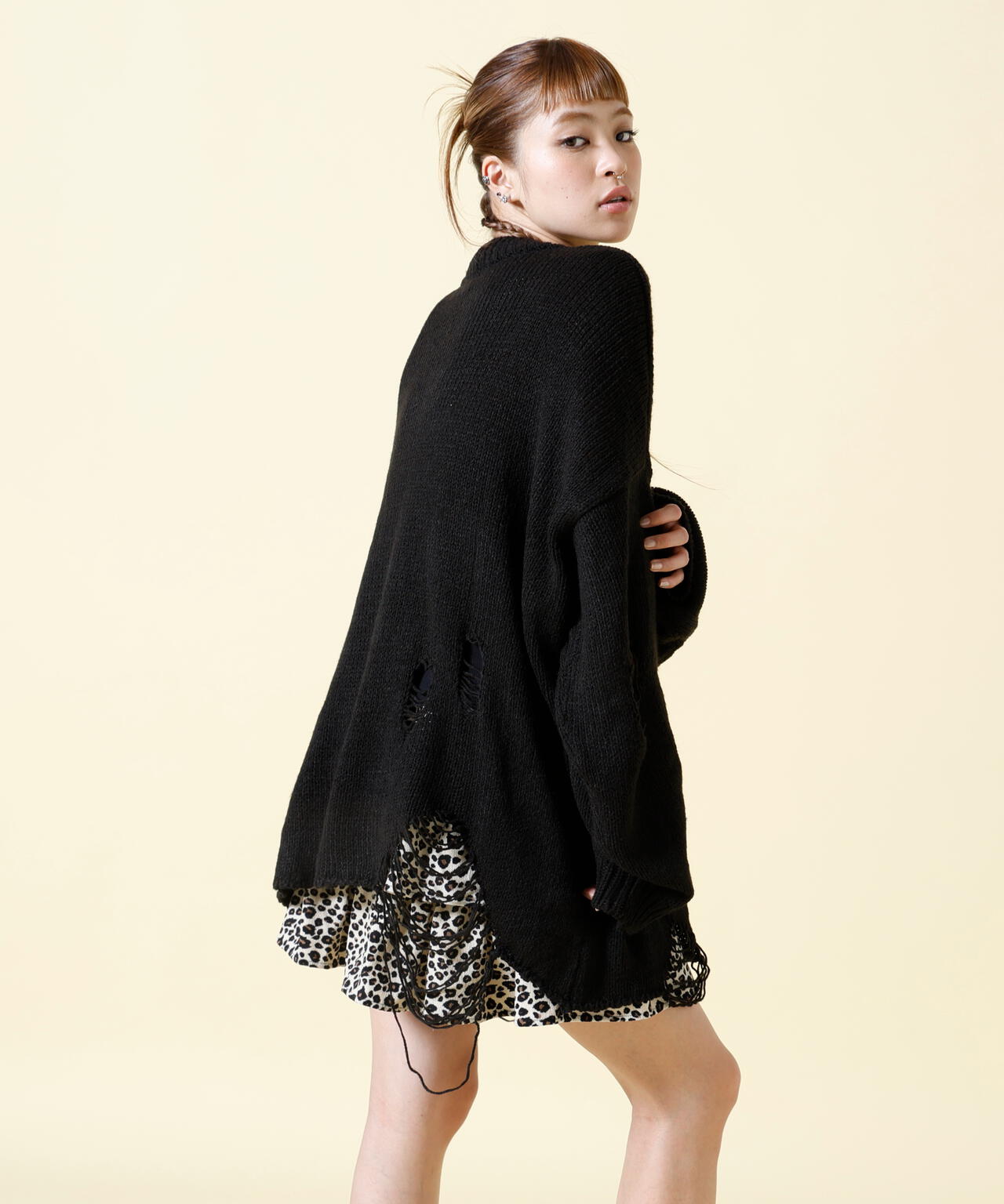 SIS/エスアイエス/Damage Knit
