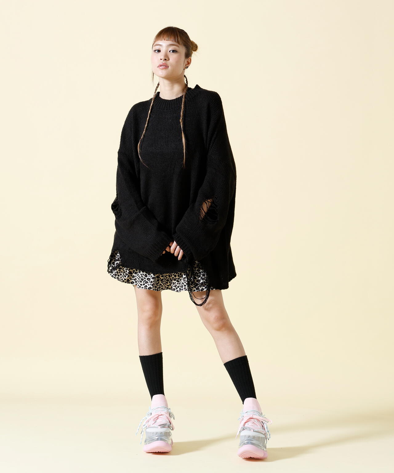 SIS/エスアイエス/Damage Knit