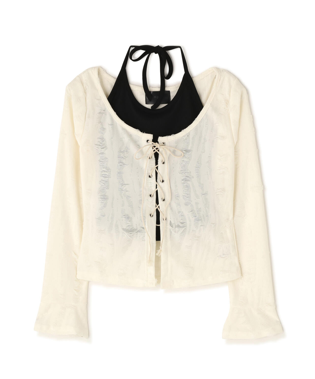 SIS/エスアイエス/Damage Cardigan