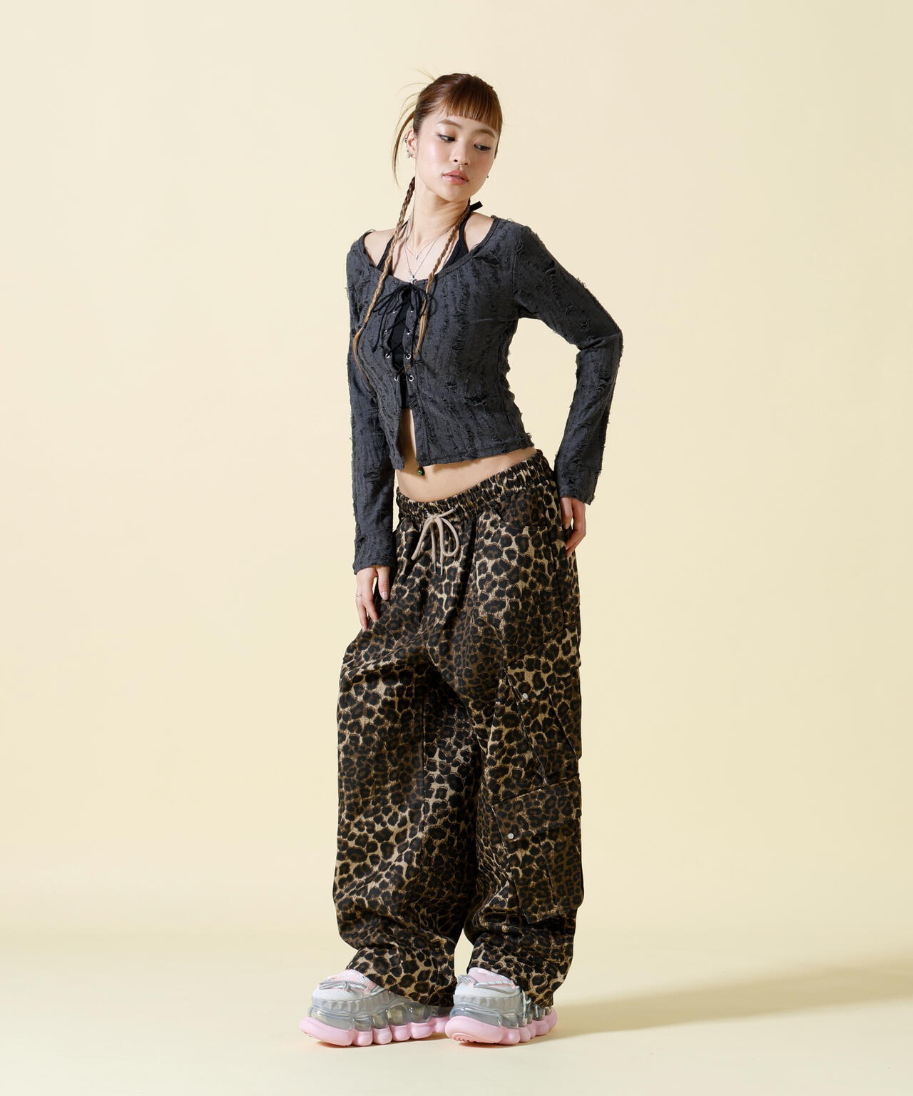 SIS/エスアイエス/Damage Cardigan