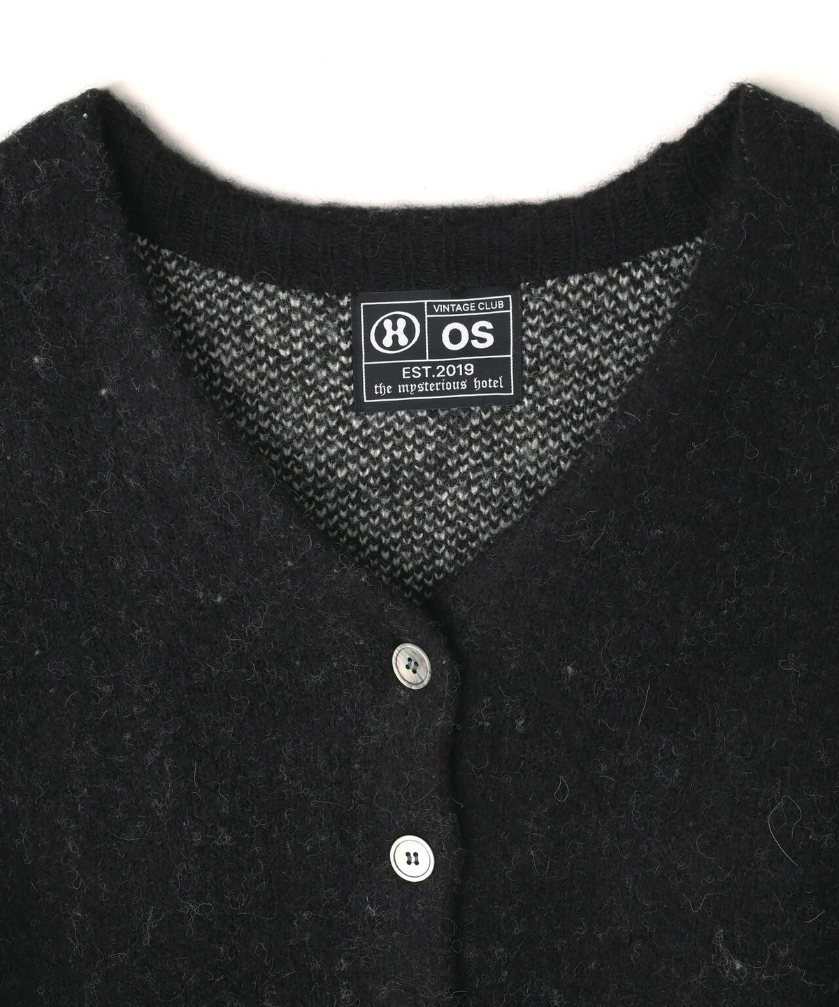 THE MYSTERIOUS HOTEL/ザ ミステリアス ホテル/ALPACA WOOL OVER CARDIGAN