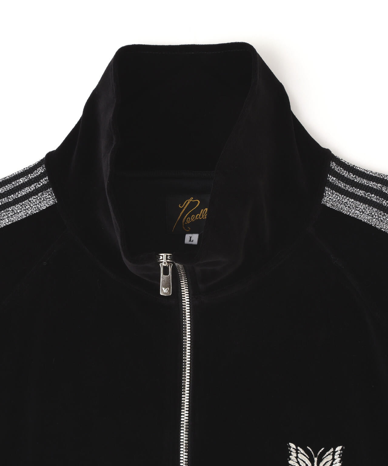 NEEDLES/ニードルズ/【LHP EXCLUSIVE】TRACK JACKET - C/PE VELOUR（BLACK）
