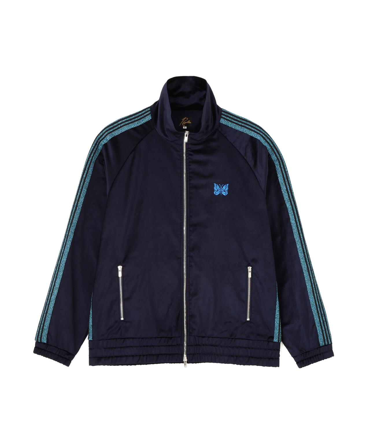 NEEDLES/ニードルズ/【LHP EXCLUSIVE】TRACK JACKET - C/PE VELOUR（NAVY）