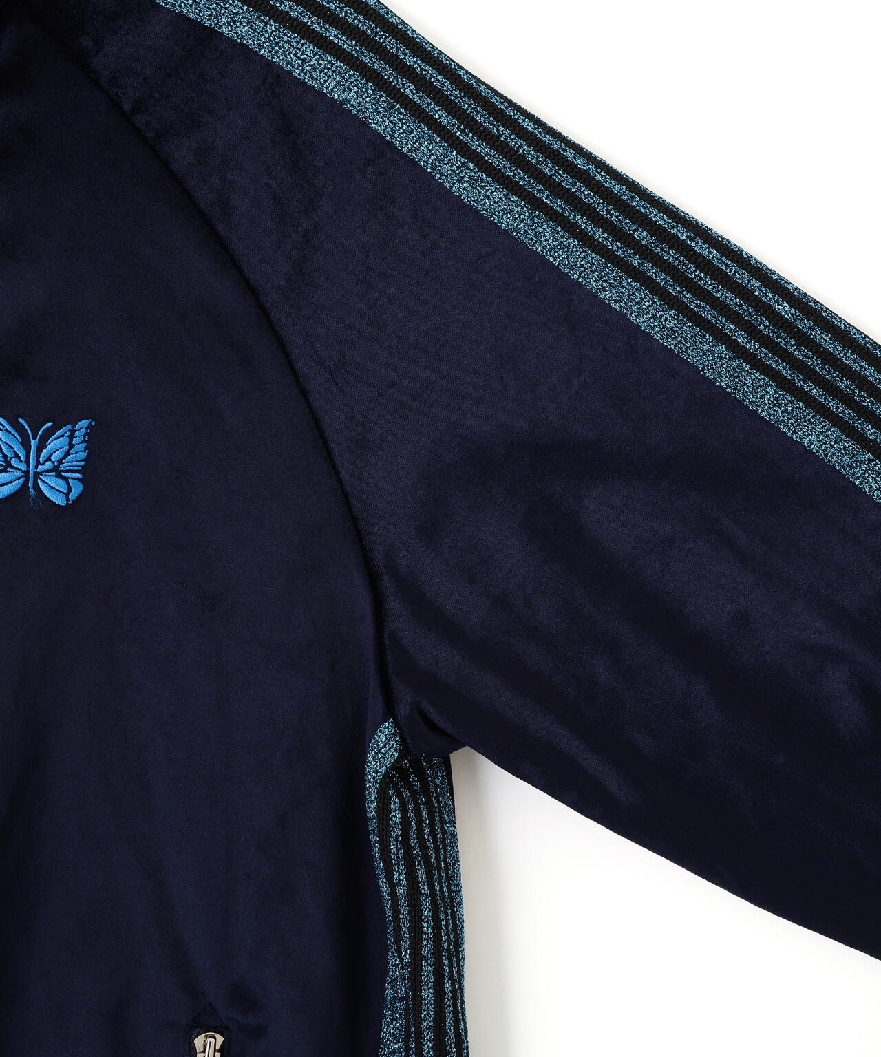 NEEDLES/ニードルズ/【LHP EXCLUSIVE】TRACK JACKET - C/PE VELOUR（NAVY）