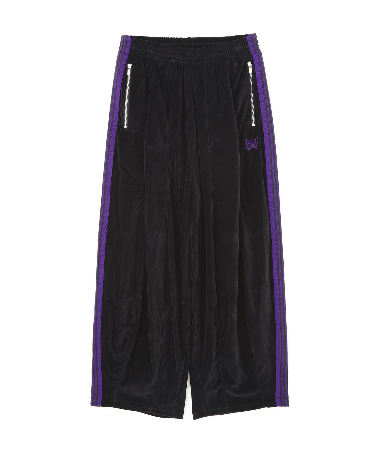 NEEDLES/ニードルズ/【LHP EXCLUSIVE】H.D.TRACK PANT - C/PE VELOUR（BLACK）