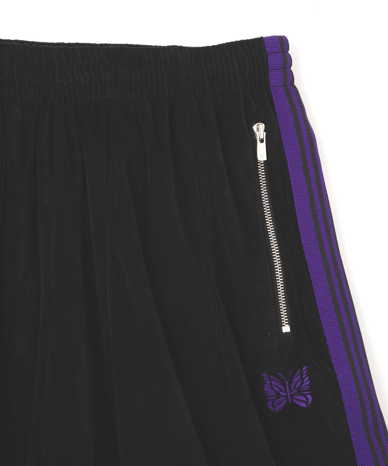 NEEDLES/ニードルズ/【LHP EXCLUSIVE】H.D.TRACK PANT - C/PE VELOUR（BLACK）