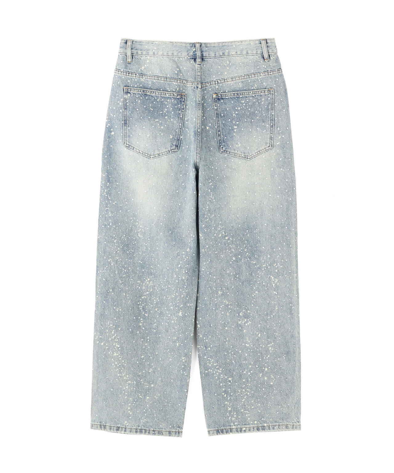 【WEB&DEPOT限定】DankeSchon/ダンケシェーン/RHINESTONE DENIM