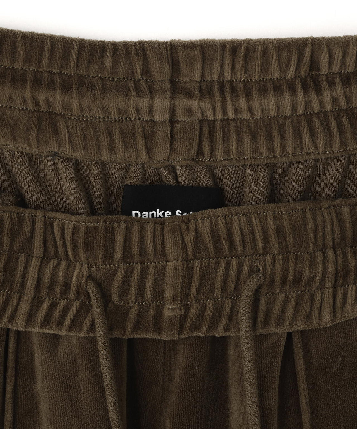 【WEB&DEPOT限定】DankeSchon/ダンケシェーン/VELOR TRACK PANT