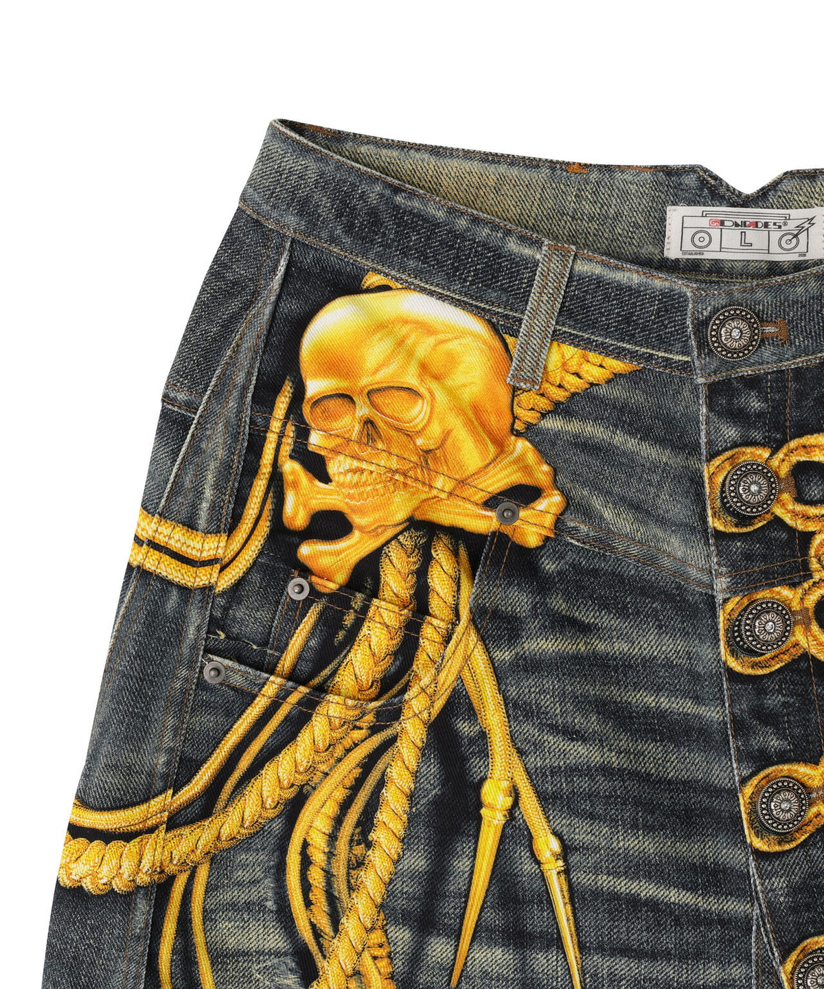 DND4DES/ディーエヌディーフォーデス/Palace Print Pants