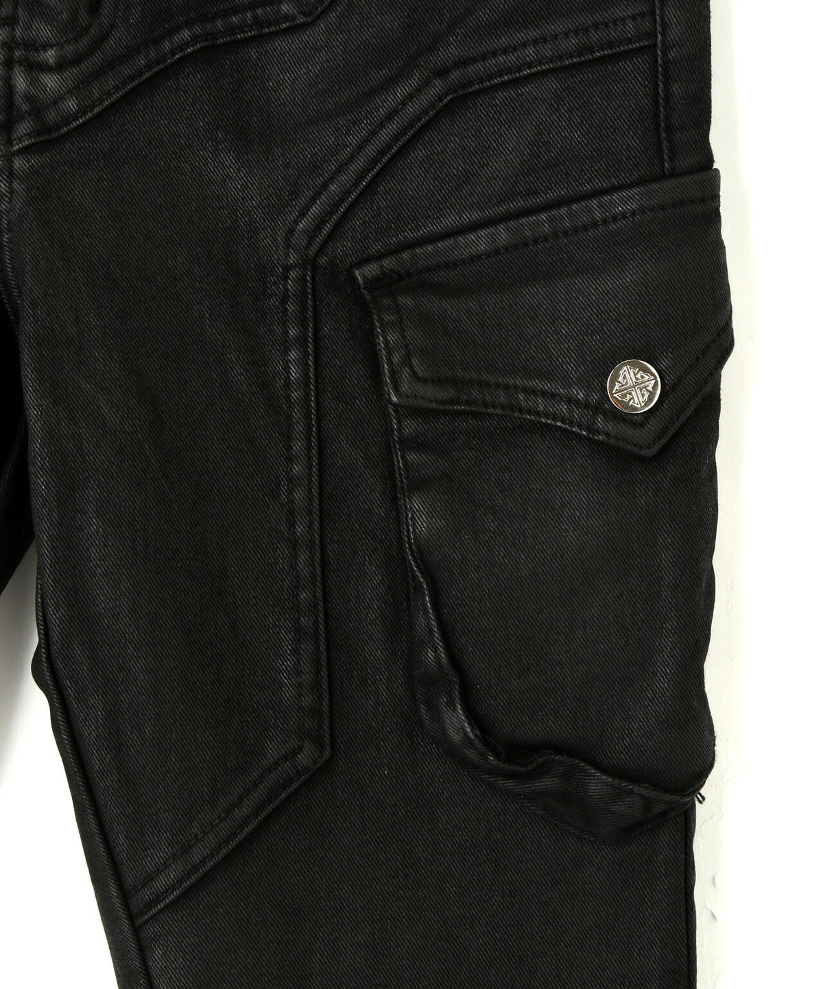 GUAPI/グアピ/Black Waxed Rope Denim