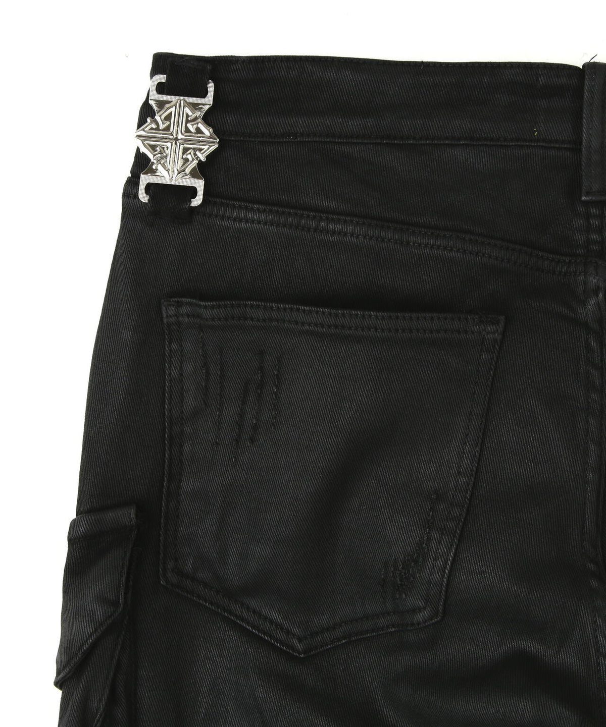 GUAPI/グアピ/Black Ops Waxed Straight Leg Denim