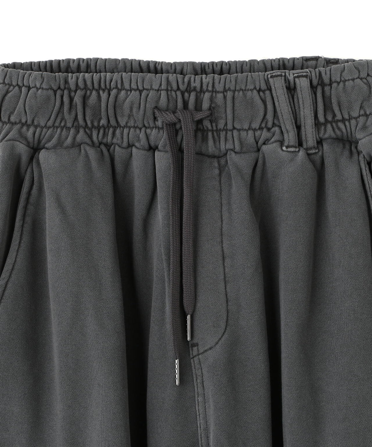 NOT4NERD/ノットフォーナード/DIAGONAL PANEL DART CARGO SWEAT PANTS。