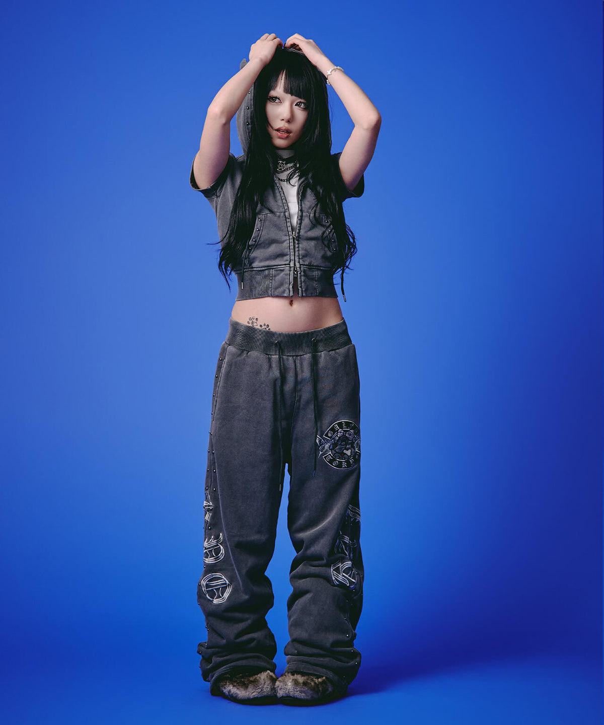 GALFY/ガルフィー/【LHP EXCLUSIVE】地雷ギャル スウェットパンツ