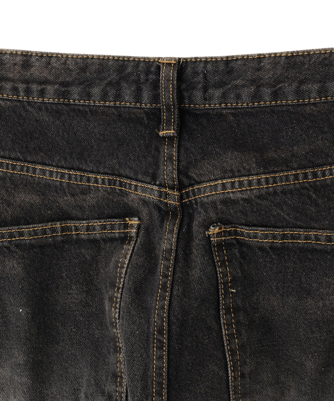 SIS/エスアイエス/Washed Wide Denim Pants