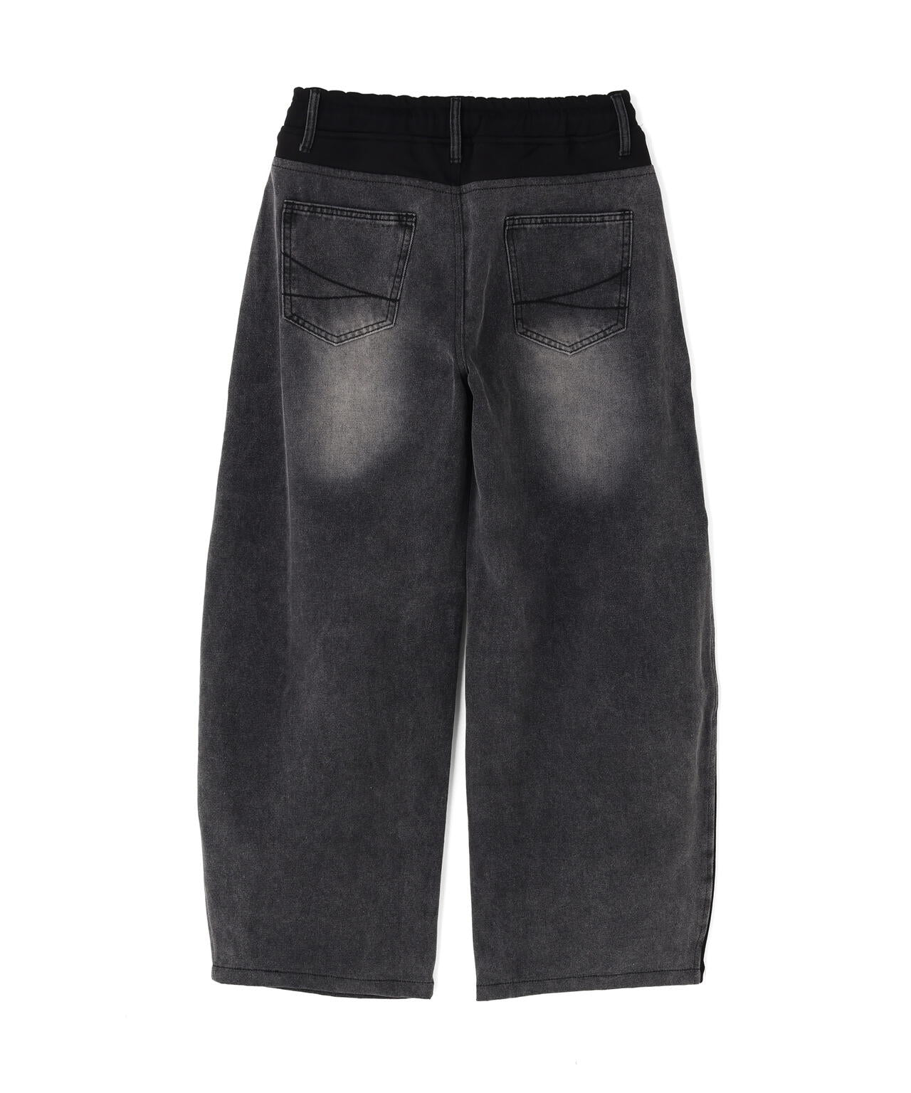 SIS/エスアイエス/Docking Denim Sweat Pants