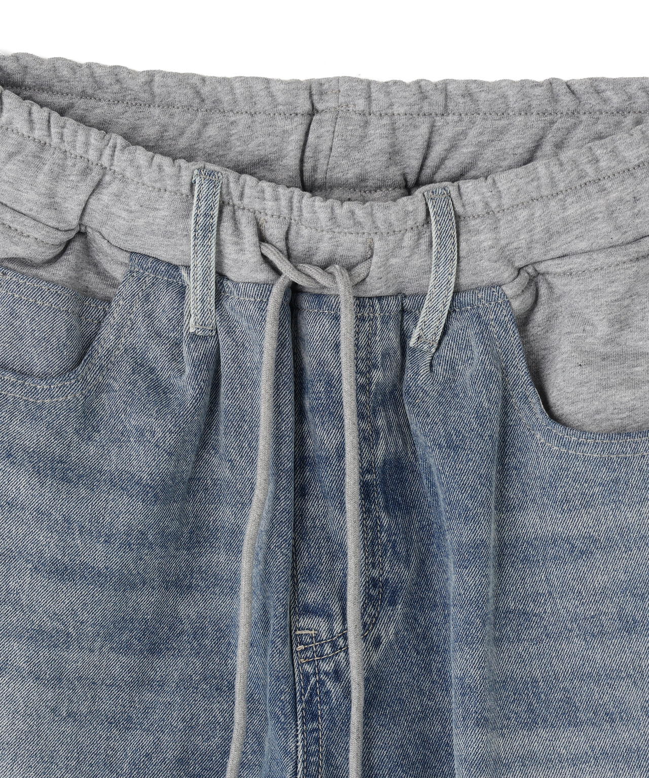 SIS/エスアイエス/Docking Denim Sweat Pants