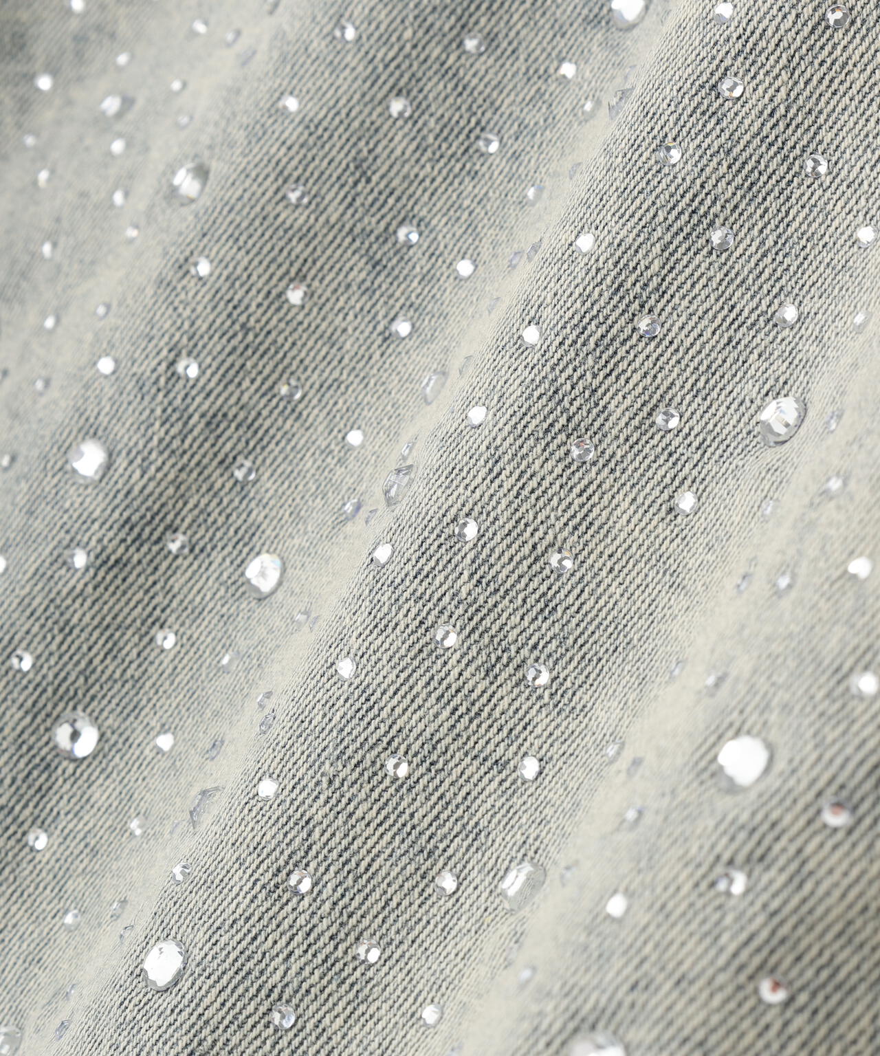 SIS/エスアイエス/RhineStone Short Denim Pants