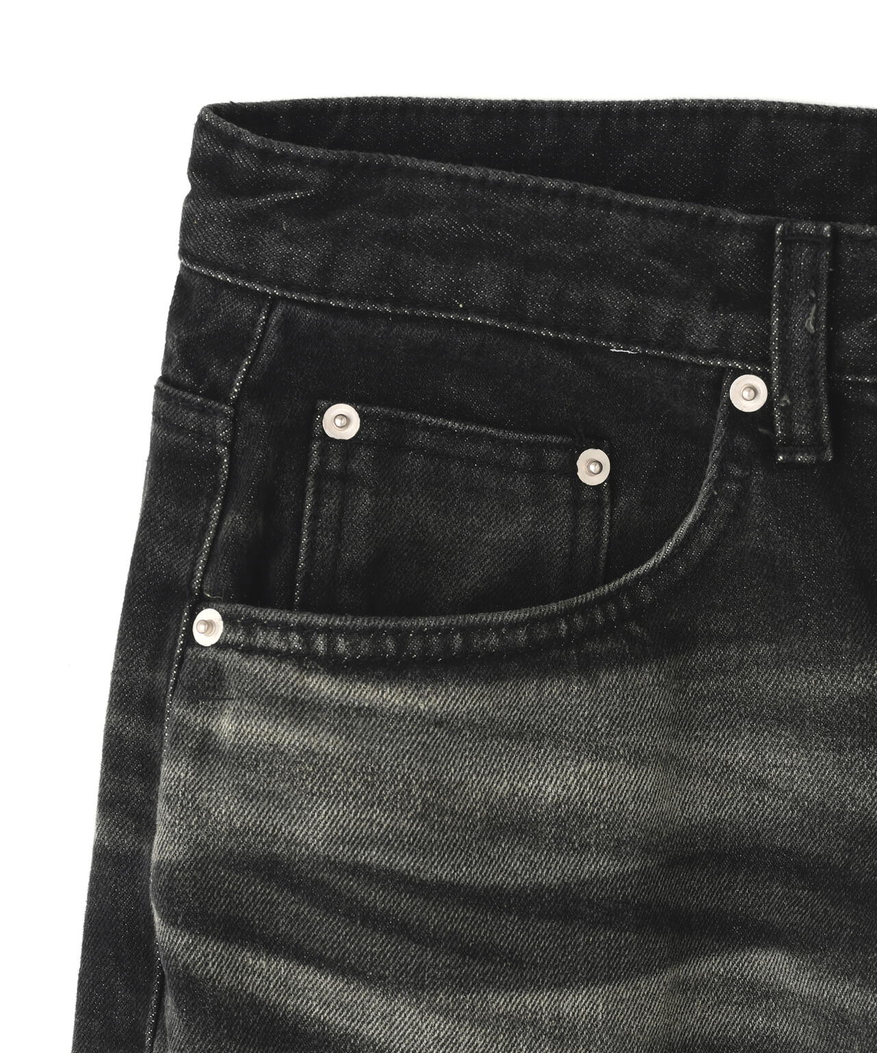 SIS/エスアイエス/Washed Wide Denim Pants