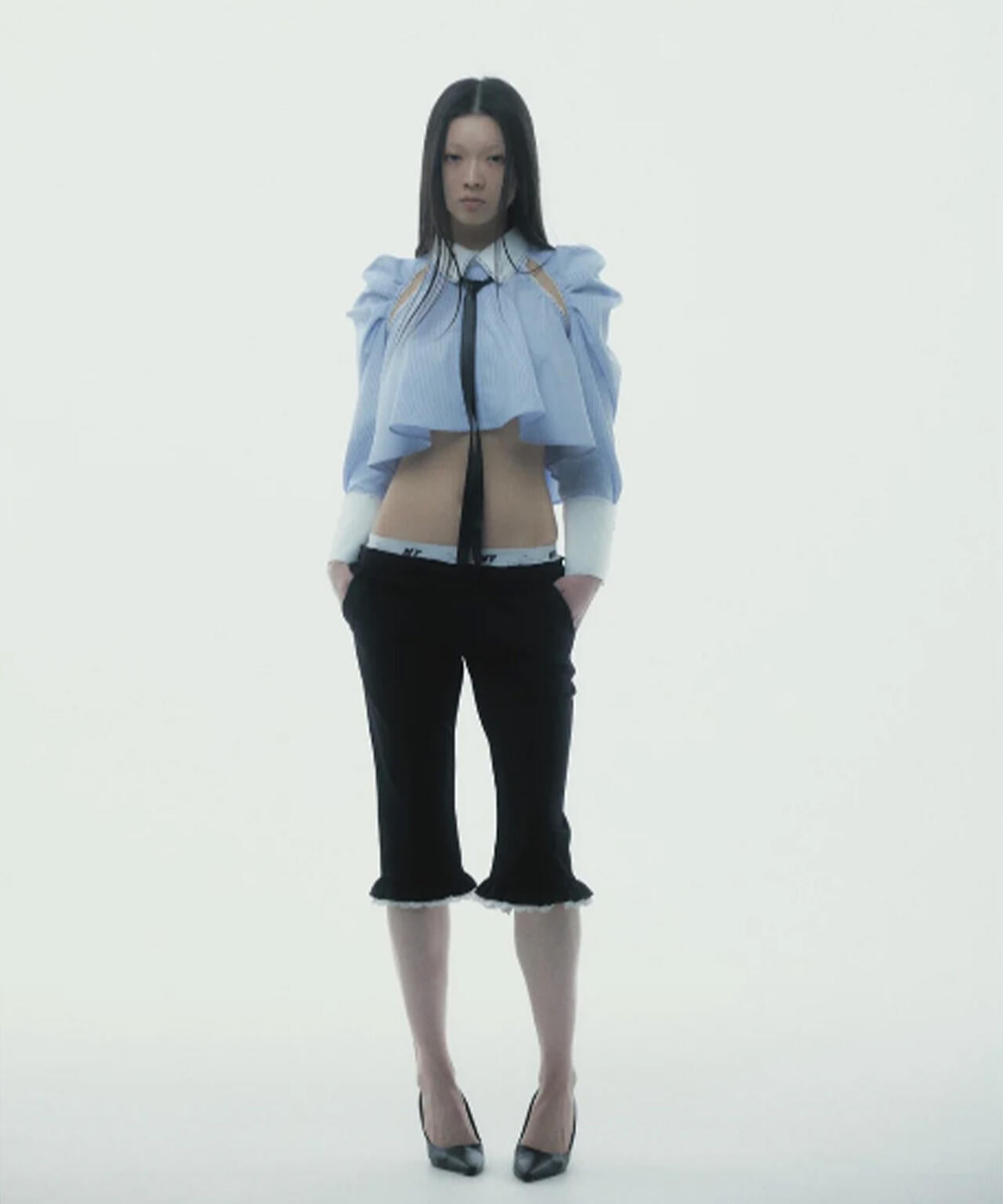 neith./ネイス/Layered Sabrina Pants