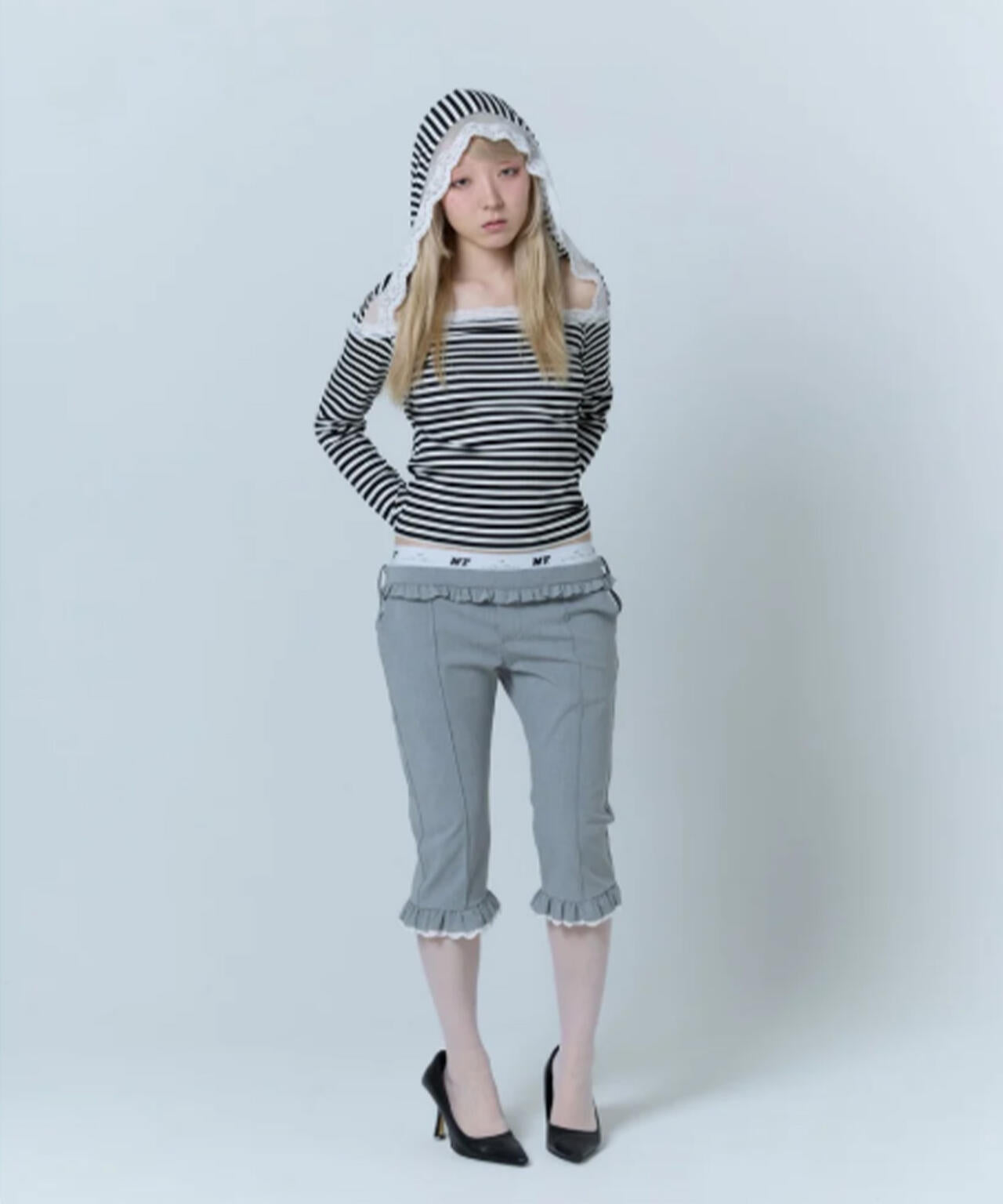 neith./ネイス/Layered Sabrina Pants