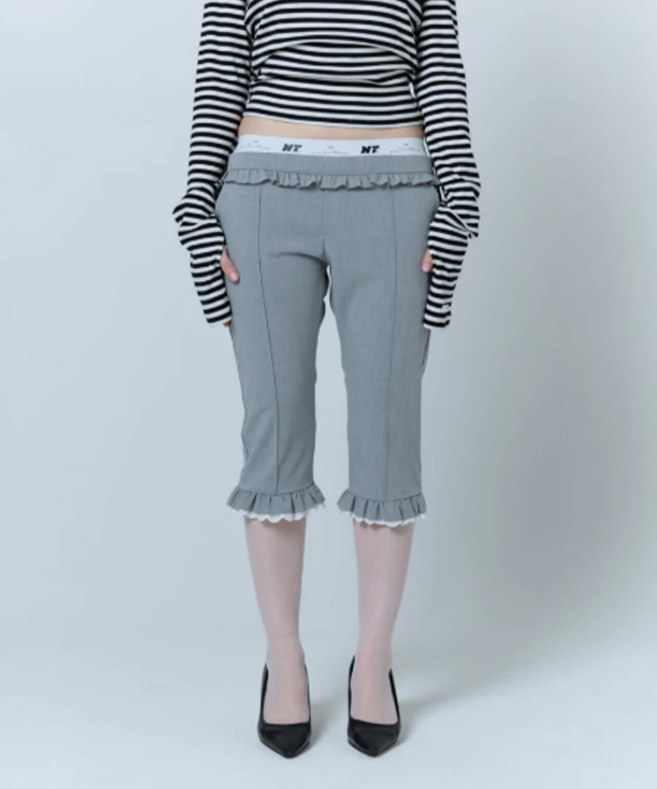 neith./ネイス/Layered Sabrina Pants