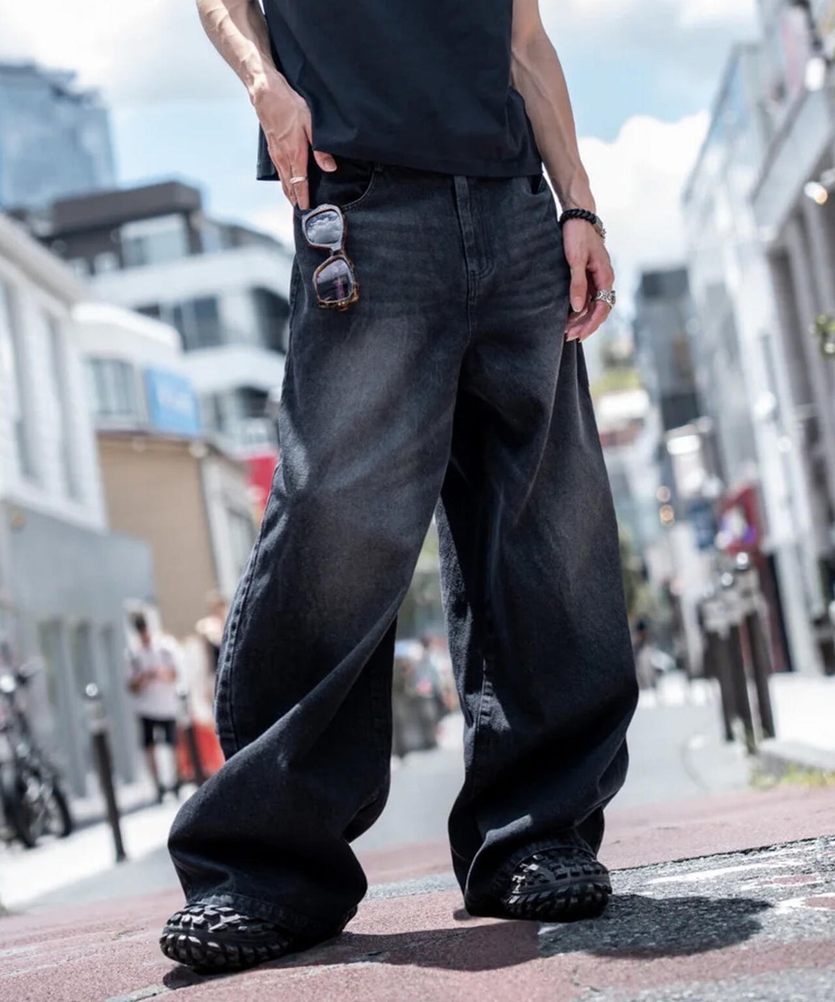 gibous/ギボス/Pocket Baggy Pants