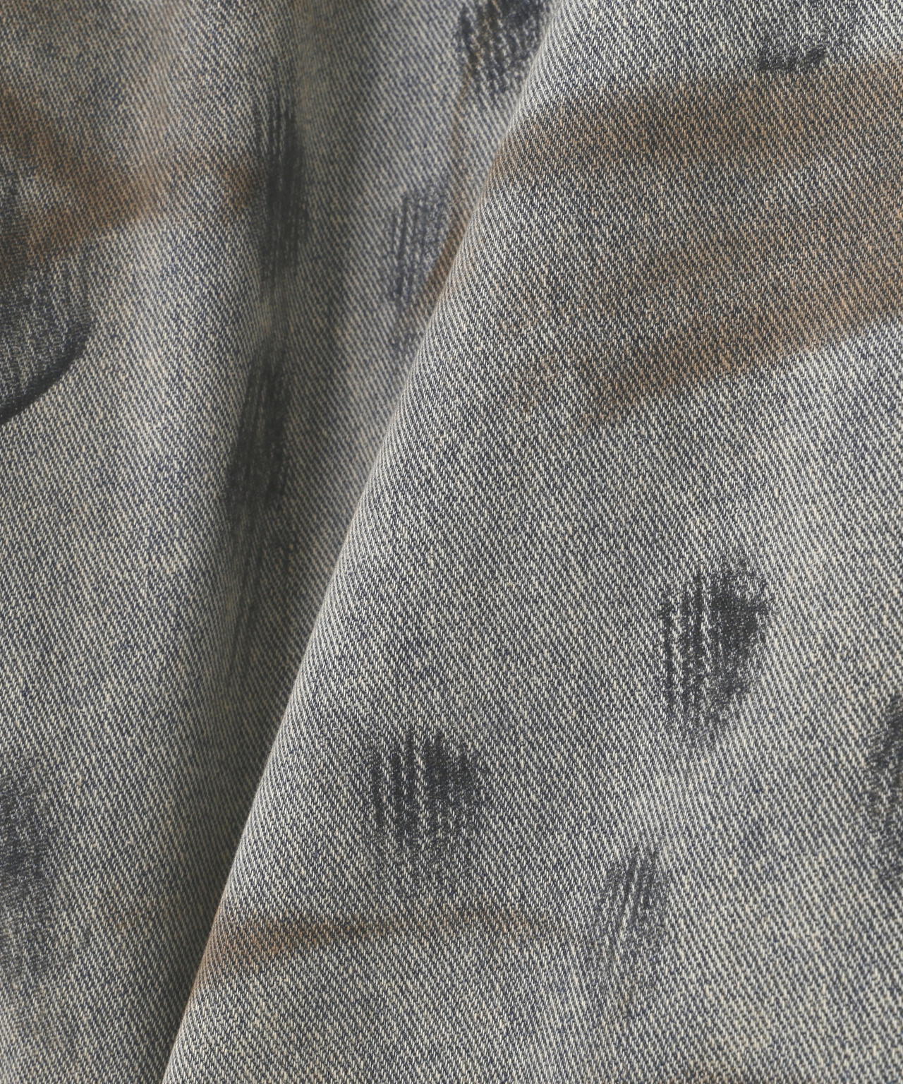 MAVYTH/メヴィス/W-ZIP EMBROIDERY WIDE DENIM PANT
