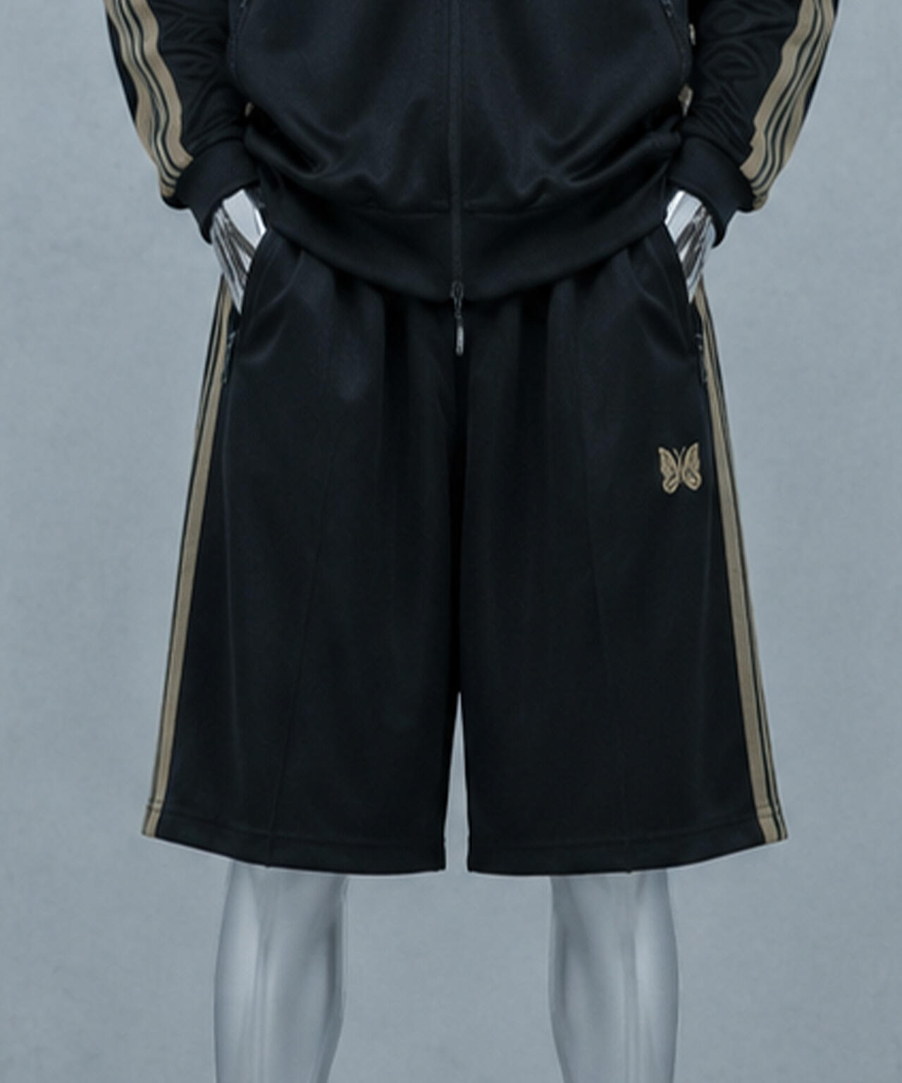 NEEDLES/ニードルズ/【LHP EXCLUSIVE】H.D.TRACK PANT SHORTS - POLY SMOOTH