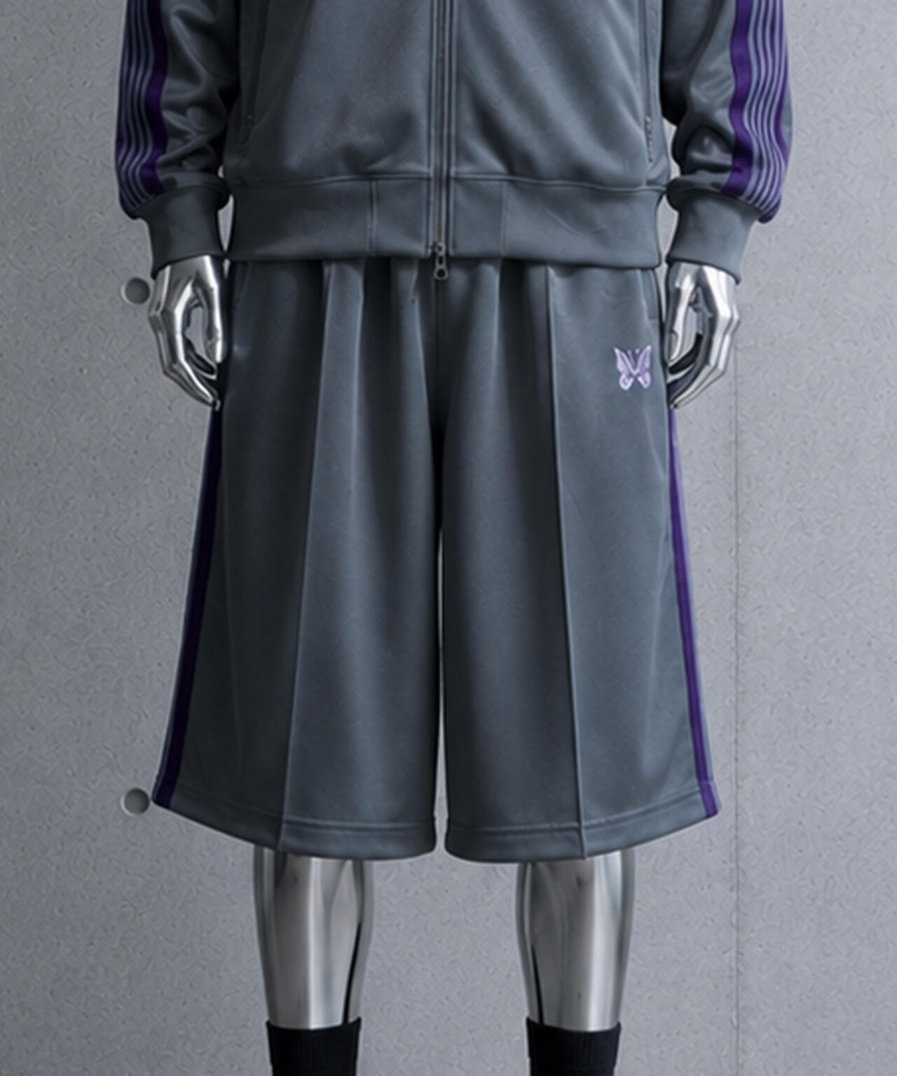 NEEDLES/ニードルズ/【LHP EXCLUSIVE】H.D.TRACK PANT SHORTS - POLY SMOOTH