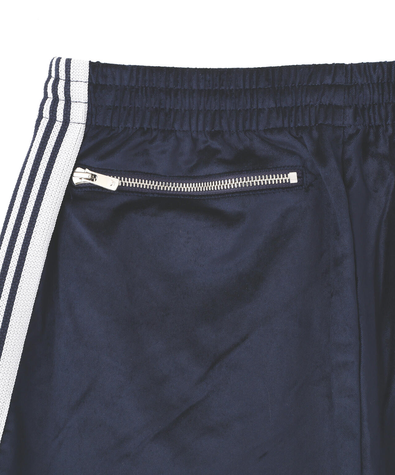 NEEDLES/ニードルズ/【LHP EXCLUSIVE】H.D.TRACK SHORTS - C/PE VELOUR(NAVY)
