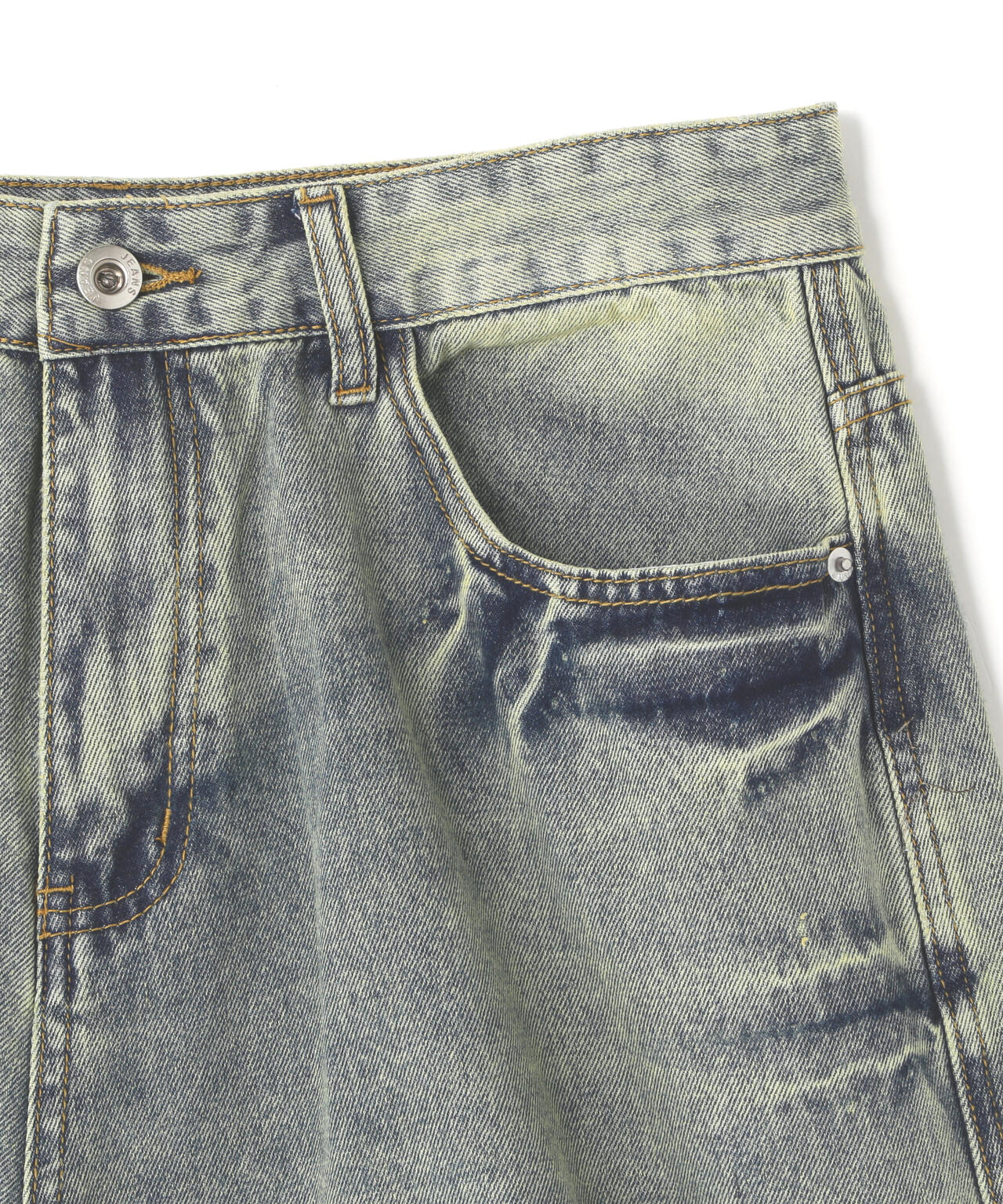 MAVYTH/メヴィス/CLASH DENIM SHORTS