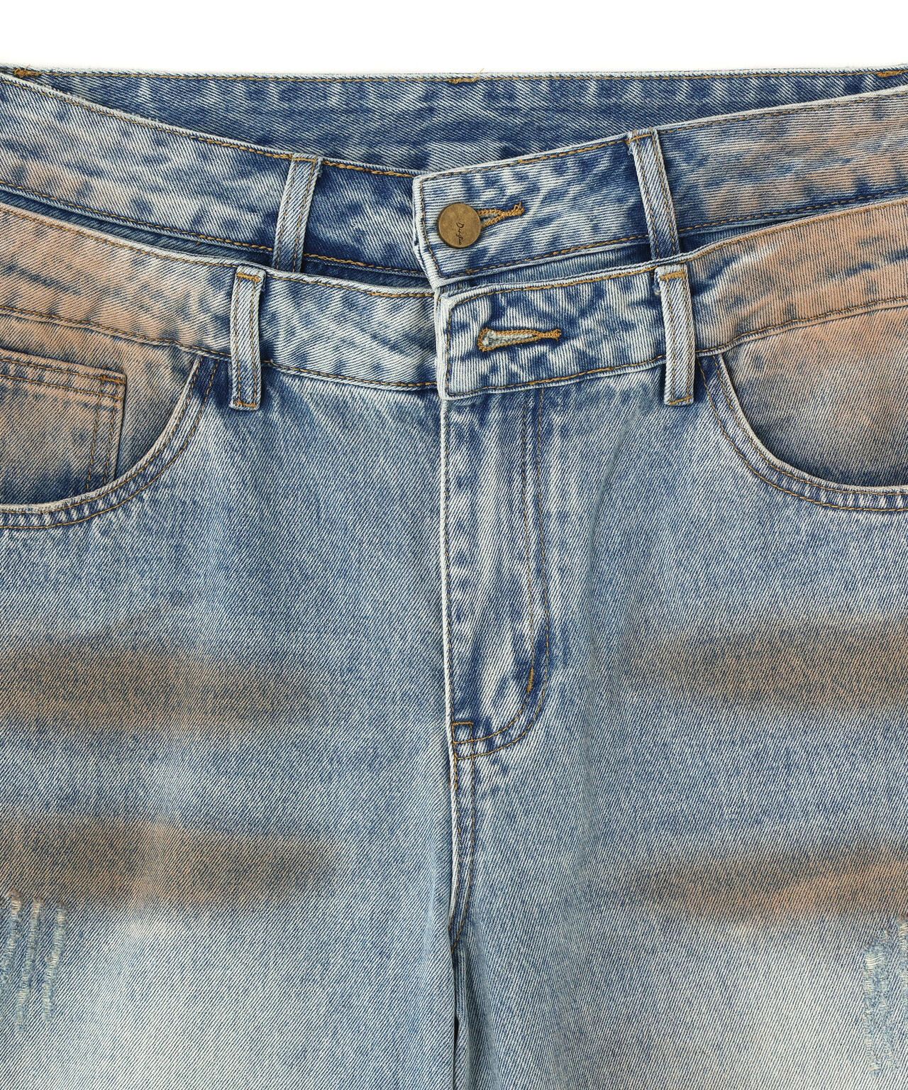 SIS/エスアイエス/Layered Denim Shorts