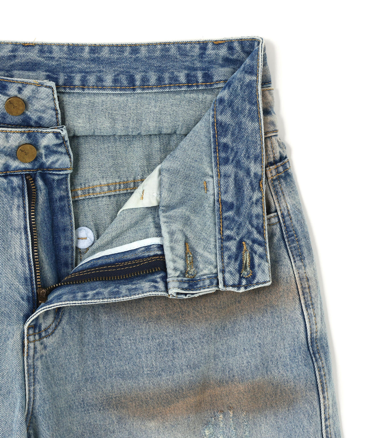 SIS/エスアイエス/Layered Denim Shorts