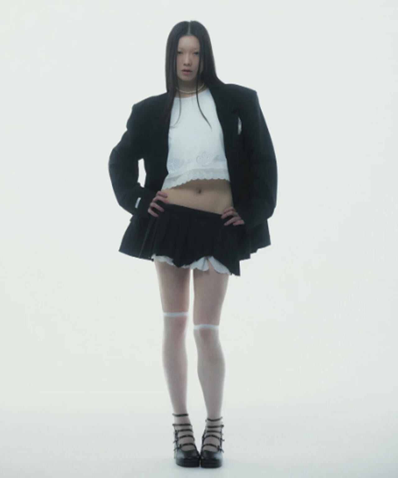 neith./ネイス/Destroyed Micro Mini Skirt
