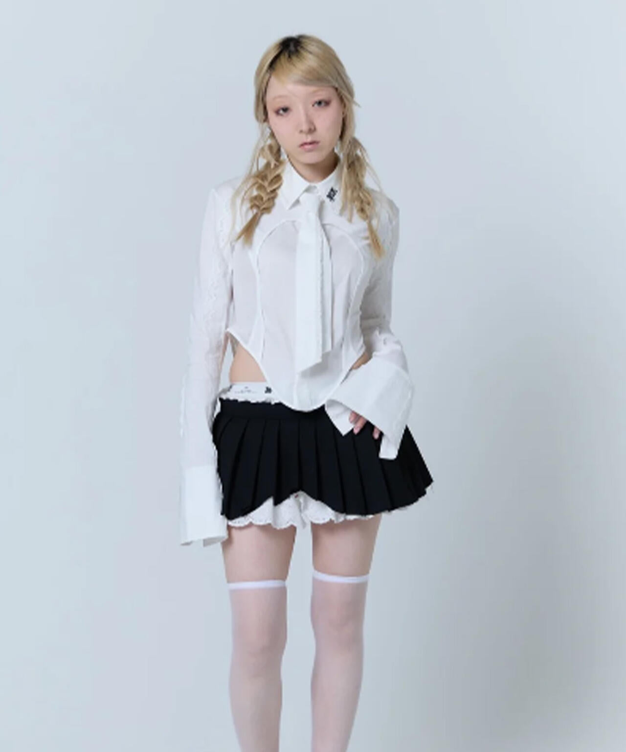 neith./ネイス/Destroyed Micro Mini Skirt
