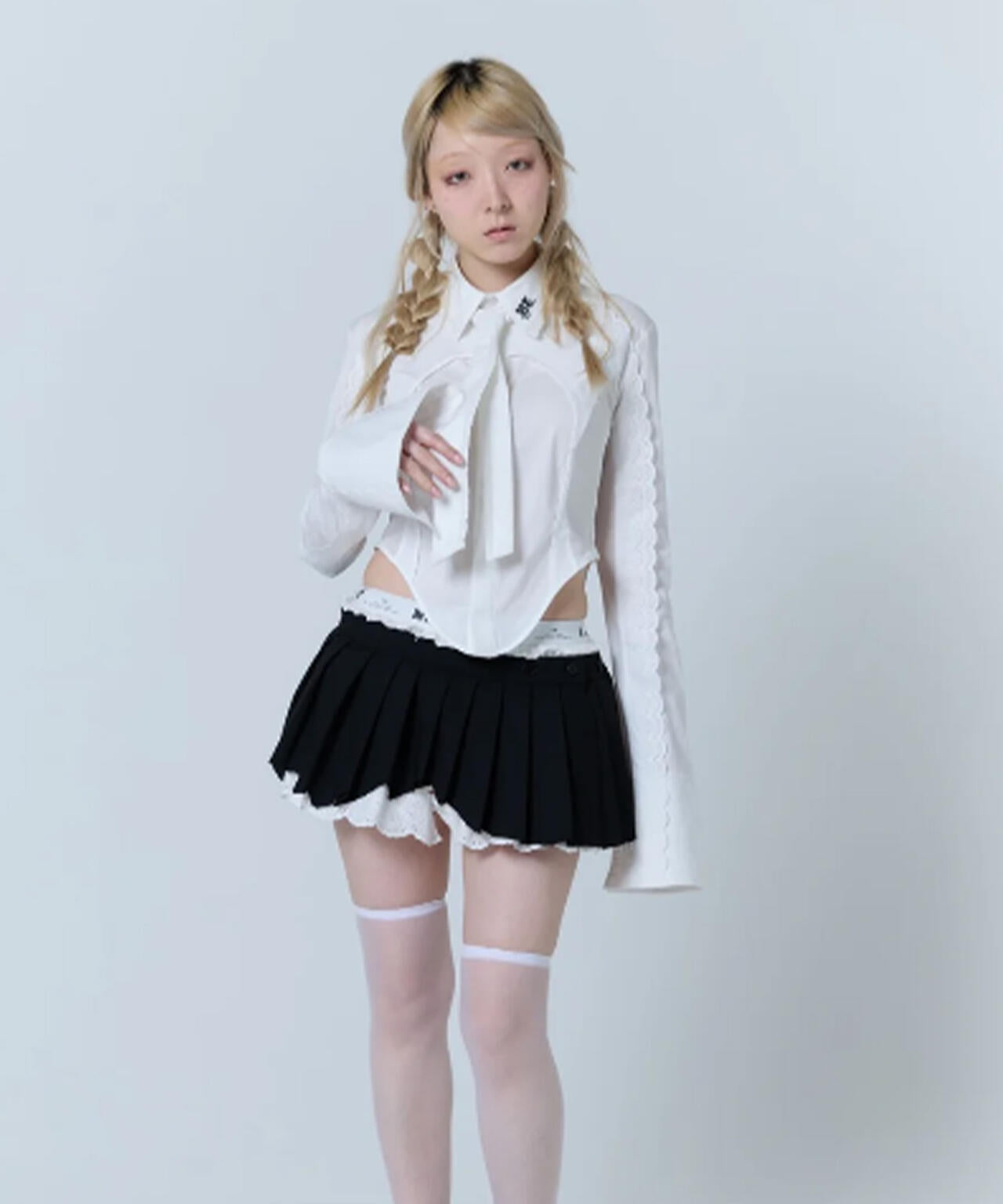 neith./ネイス/Destroyed Micro Mini Skirt