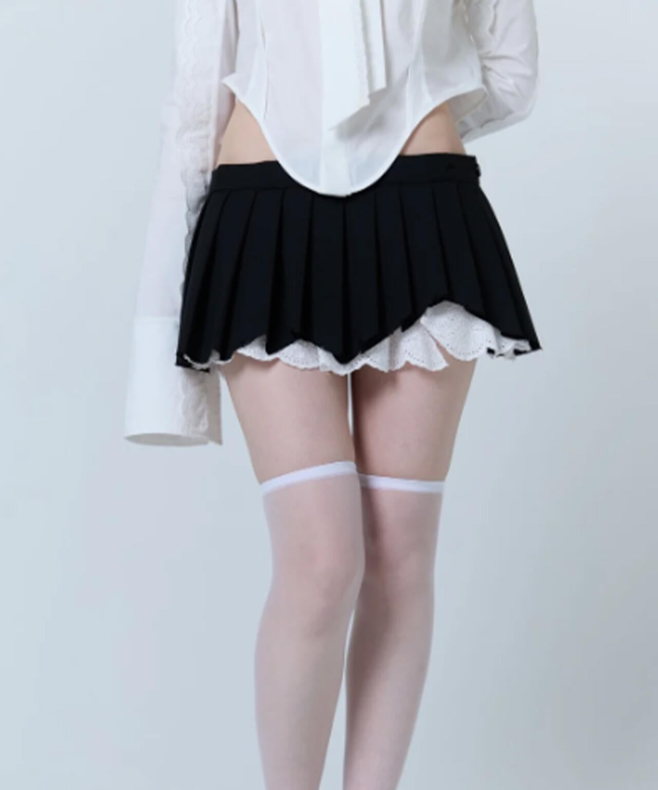 neith./ネイス/Destroyed Micro Mini Skirt