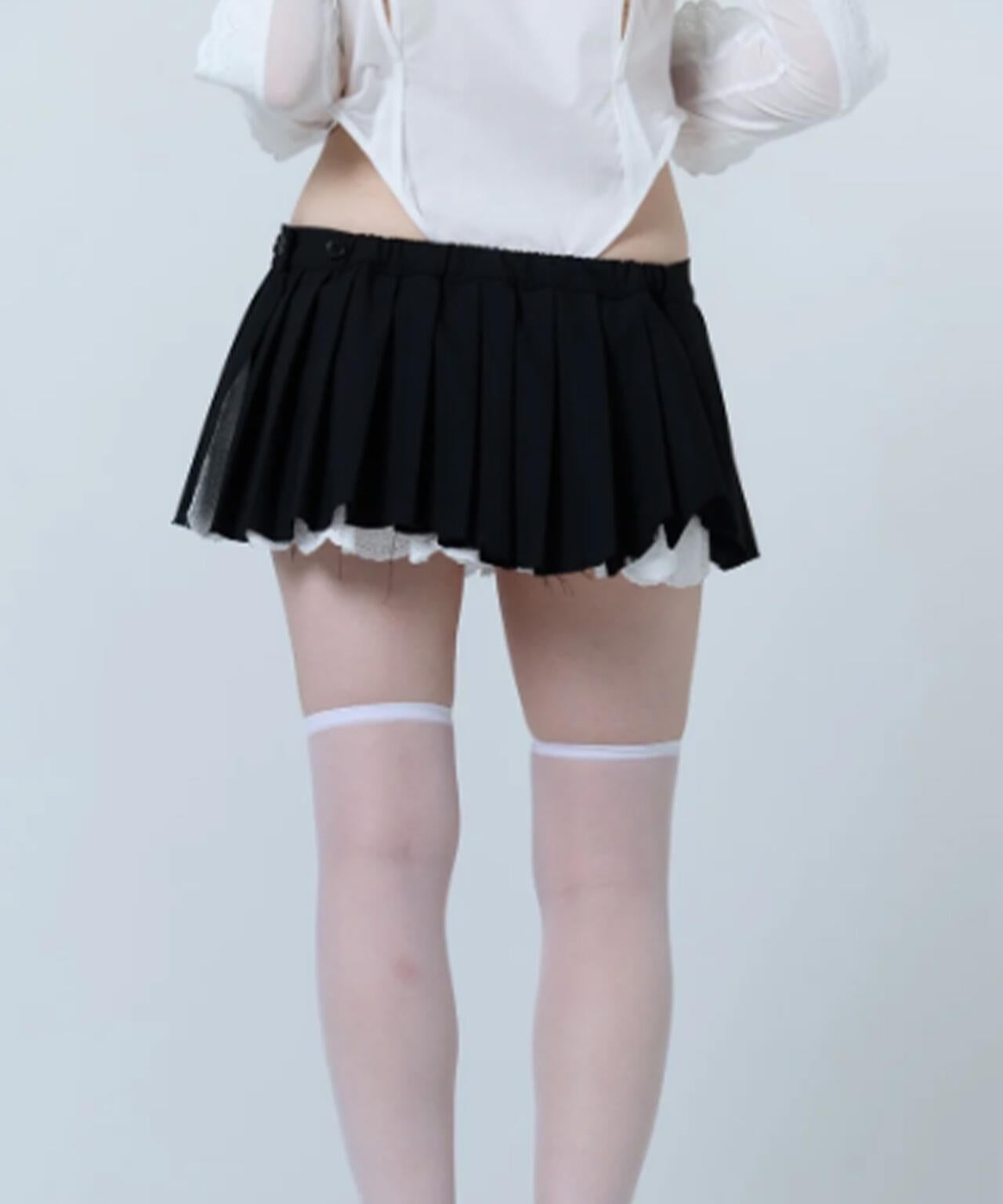 neith./ネイス/Destroyed Micro Mini Skirt