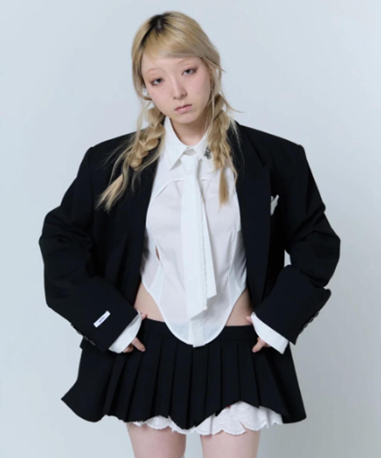 neith./ネイス/Destroyed Micro Mini Skirt