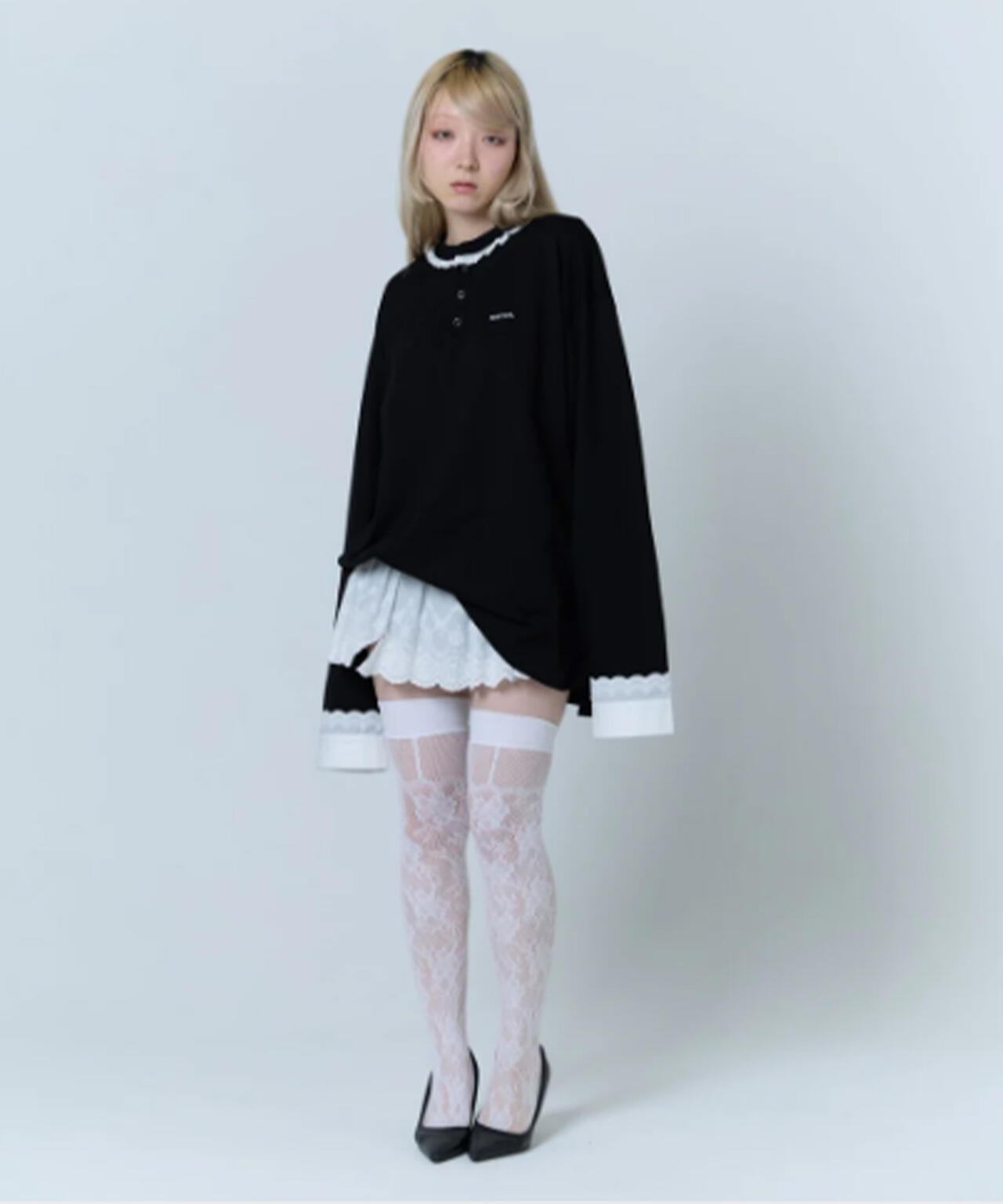 neith./ネイス/Destroyed Micro Mini Skirt