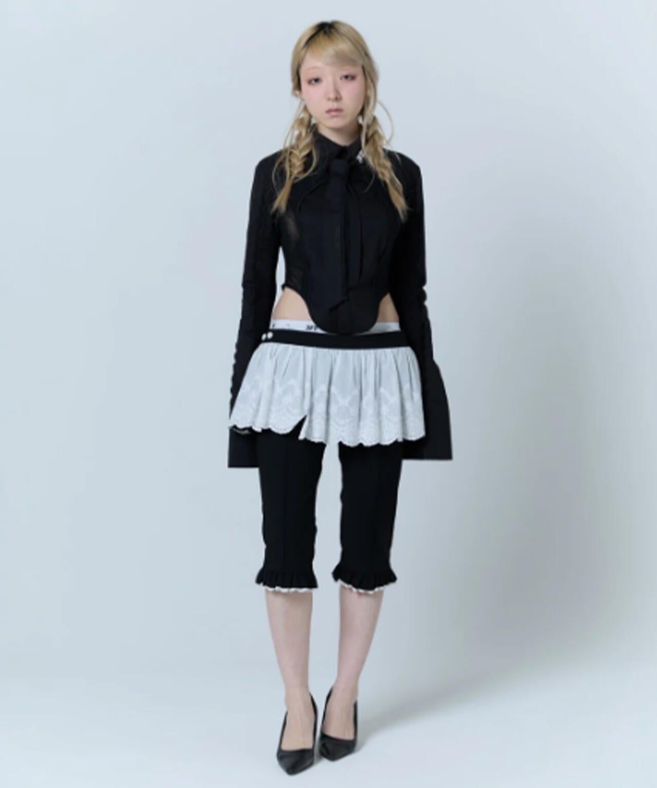 neith./ネイス/Destroyed Micro Mini Skirt