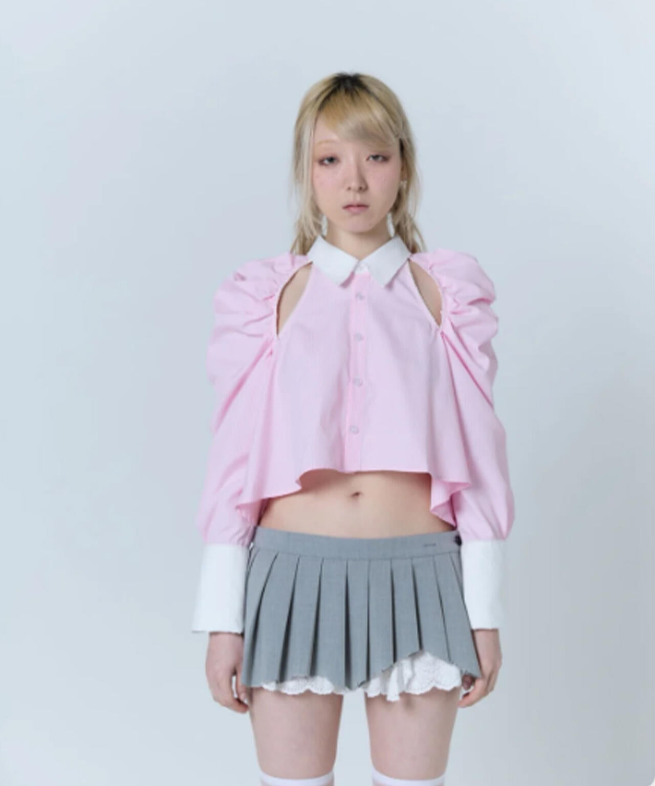 neith./ネイス/Destroyed Micro Mini Skirt