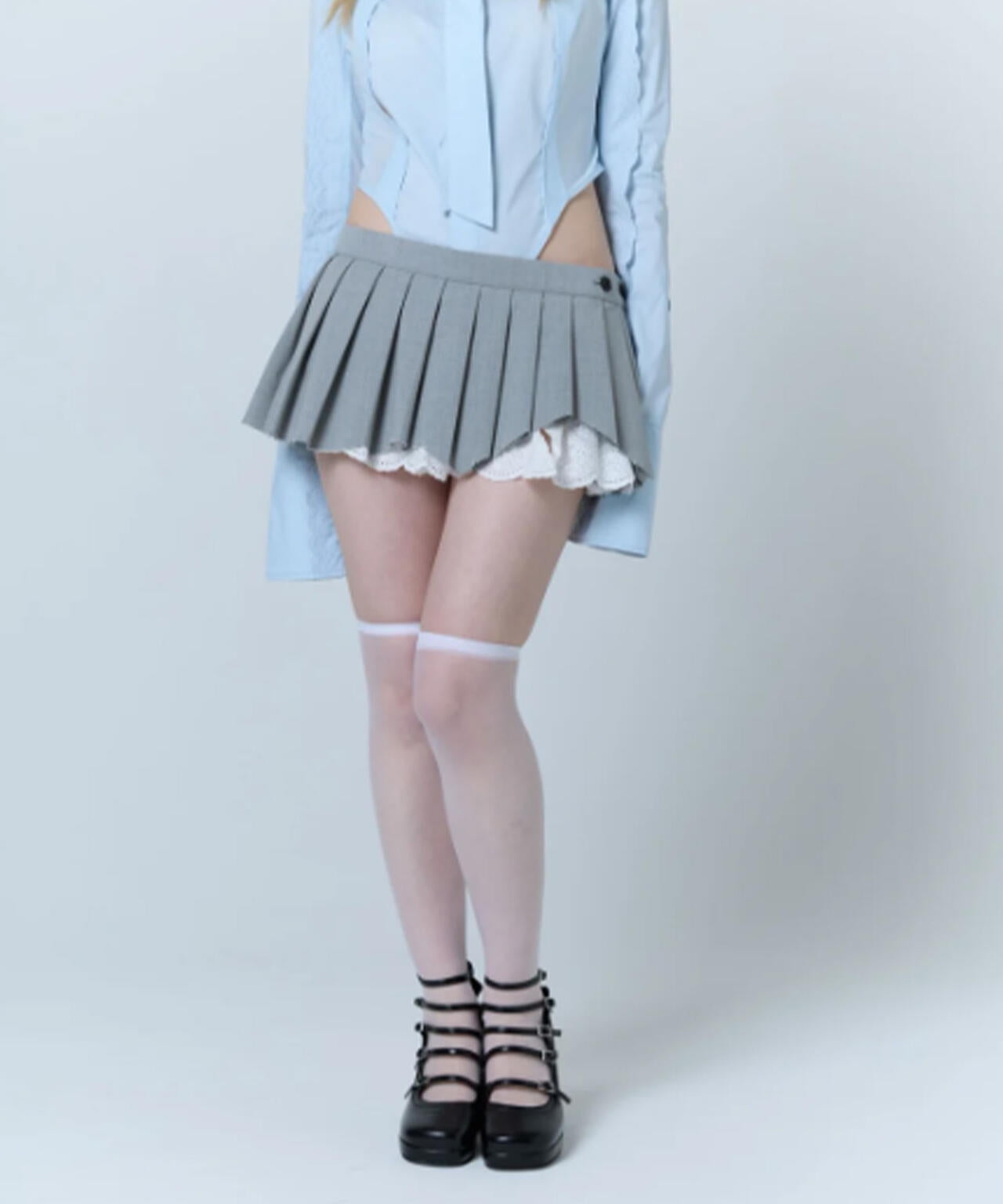 neith./ネイス/Destroyed Micro Mini Skirt